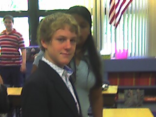 My second born son graduating from elementary. - This is my boy. That day someone said that he looked like a 'future business leader of America'! It made me cry with joy!