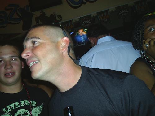 At the bar in Key West - Me at the bar in Key West