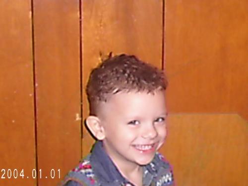 My son Tyler - This is a recent picture of my little boy.It was taken around christmas.