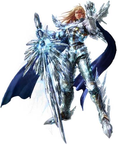 This is a pic of me. Yeah, right. - This is a pic. of Siegfried from Soul Calibur 4. Siegfried/Nightmare is probably the best fighter in the fighting series (to me). He is slow, but not so slow he's like a tub of lard. What he lacks a little bit in speed, he more than makes up for in power. He can destroy you in seconds if you leave yourself vulnerable. Even if you don't leave yourself vulnerable, he can just blast right through you. So watch you p's and q's when playing aginst him. Another great thing about him is that he is simple yet fun to use. (all this is true from the older Soul Calibur games, so I'm assuming that not much will have changed from the old ones to the new one). (please don't hold me accountable if this information does not work for Soul Calibur 4.) (total disclaimer, yeah!) (lol)