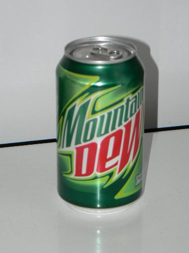 mountain dew - mountain dew can