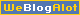 WeBlogALot - WeBlogALot's button to put in you blog, a RSS Feed blog directory.