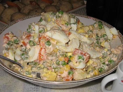 mayo..salad - mayo dressed salad mayo..salad - mayo dressed salad