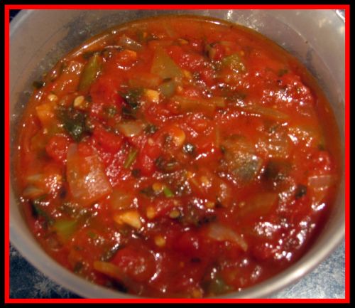 salsa - bowl of salsa