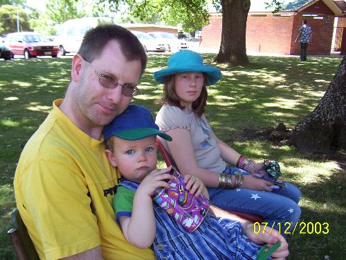 Me and my son - Me in Ballarat with my son