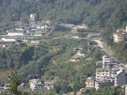 view from my house - my first glimpse of the valley .