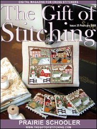 sample - The Gift of Stitching magazine. sample - The Gift of Stitching magazine.