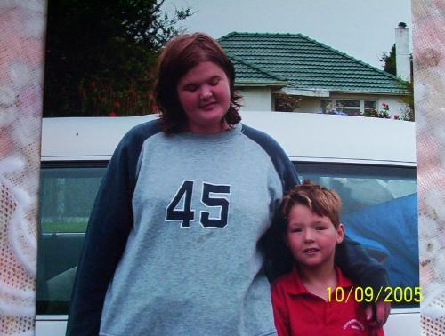 me & my lil bro - me with my lil georgous bro