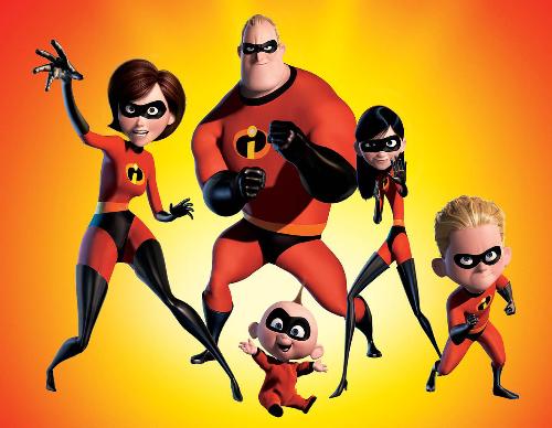The Incredibles - The Incredibles-All characters