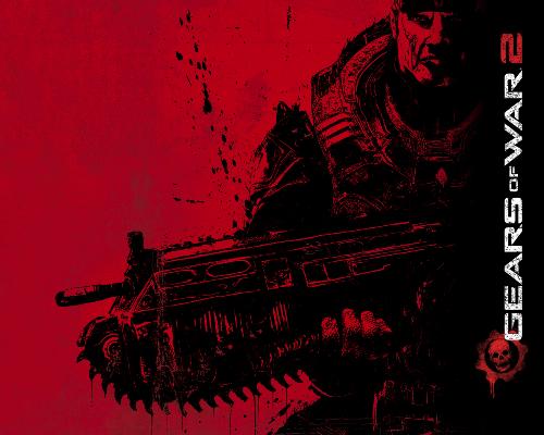 Gears of War 2 Wallpaper  - Has Marcus Fenix From Gears of War 2.