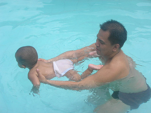 teach you how to swim  - swimming lessons