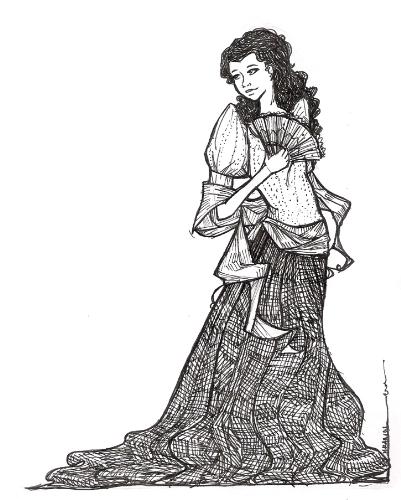 typical filipiniana - in philippines