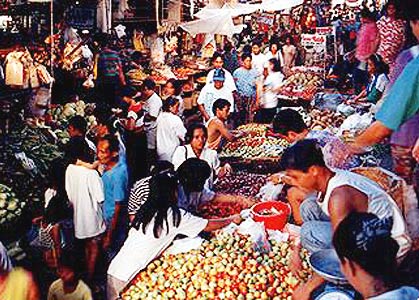 Filipinos - One of the market place in the Philippines. I got this pic from www.sino.net/.../culture.html