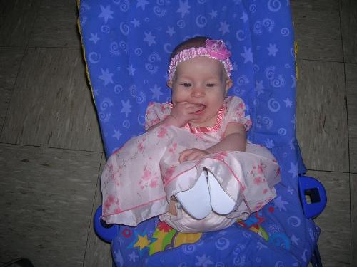 Isn't she cute - My youngest, she is just too cute.  Of course all my kids are pretty cute. heehee