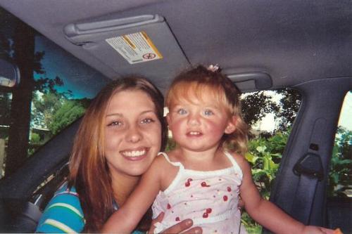 Gran daughter and great grand daughter - This is my husbands grand daughter and her daughter