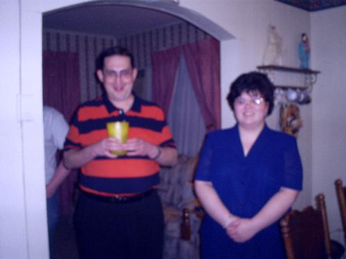 Amanda and Mark - I took this last night after they got home from their date. He is really a nice person.