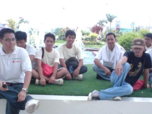 At CICC - Im in the left side of this picture. The picture was taken when we attended the IT congress at CICC.