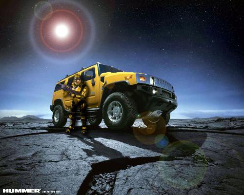 halo with hummer vehicle - halo 2 and hummer car