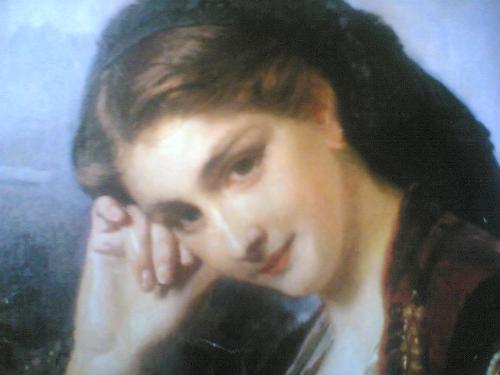 the lady  - would it be nice to have a lady in your side.