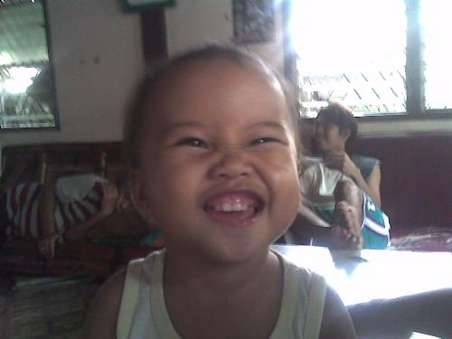 nice one you make me show my milk teeth - have a happy day
