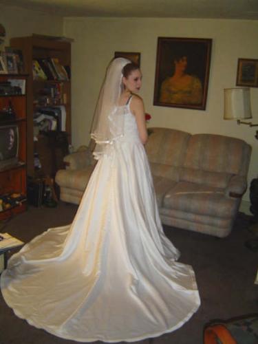Wife - This is me in my wedding dress