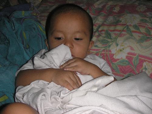 cuddles - a picture before sleeping