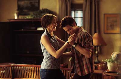 A Walk to Remember - Mandy Moore and Shane West from a scene in A Walk to Remember.