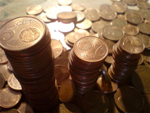 stack of cents - for extra money online