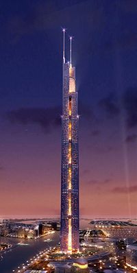 Al Burj-An architectural marvel on Earth. - Al Burj- The tallest tower in the world.