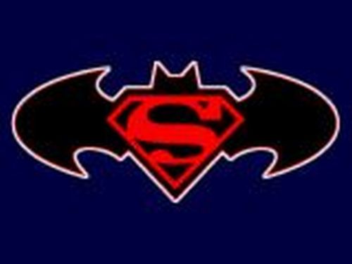 Batman Superman Symbol - Just the Batman and Superman Symbol combined together...