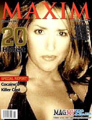 me - this is me MagMyPic.com (fake mag cover)