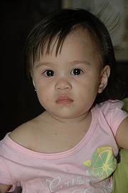 My Lia - My daughter Lia at 1year old.