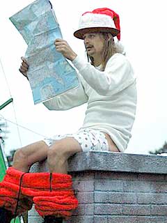 Kid Rock - The ultimate white trash Santa!