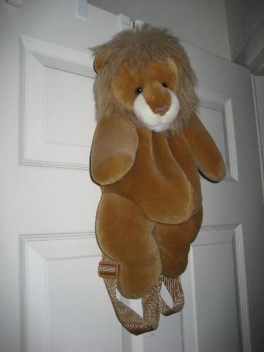 We Call our Lion "Tiger" - Tiger doesn't roar, but her brother Lion does. Lion doesn't have a Lithium Ion battery, lol, though. That would be funnier. 
