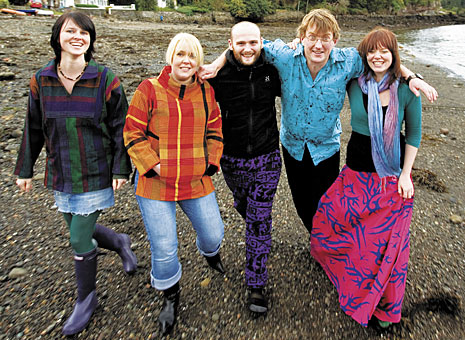 Different costumes - People wearing different costumes