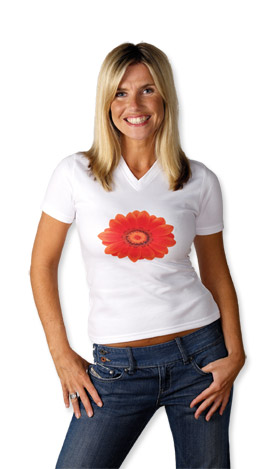 ladies tshirts - a lady wearing tshirt