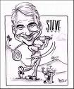 Steve Martin - An American actor/comedian, writer and producer who made his first debut in the film 'The Absent-minded Waiter' in the late 70's.  He also starred on films like Planes, Trains and Automobiles (with the late John Candy), Father of the Bride and many more..  He's currently finishing his latest for the year 2009, the sequel to the Pink Panther -Pink Panther Deux.