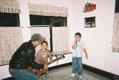 my babys - blake, michael and grampy
