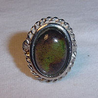 mood ring - I remember mood rings back int he 60's