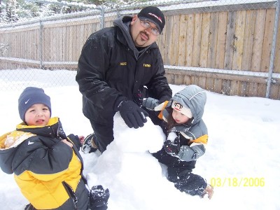 fam at the snow - This is the fam