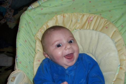 Baby Orion - 'I've got something for you, it's in my diaper'