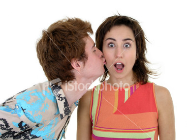 Cheek Kiss - Cheek Kiss - A friendly, “I really like you” kiss. Often the preferred kissing method of a first date. With your hands on your partner’s shoulders, gently brush your lips across her cheek.
