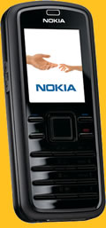 Nokia phone - Photo of the Nokia 6080 cellular telephone