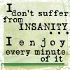 insanity - I don't suffer