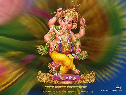 lord ganesha - this pic represents our lord ganesha.  which we hindu people worship first in every good work.