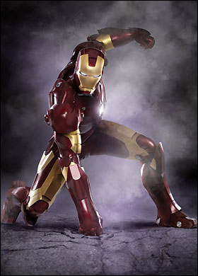 Robert in Iron Man - This is a super hero from the marvel comics.
