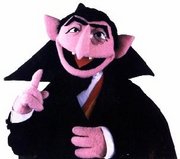 Count von Count - The "Count" from tv&#039;s Sesame Street