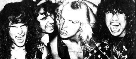 slayer - it is slayer backstage 1984