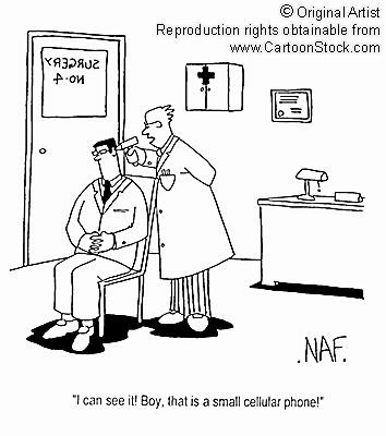 doctor examining a patient - a doctor examines the ear of a patient