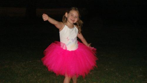 extra poofy tutu - pink tutu